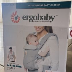 New Ergobaby Omni Dream Baby Carrier - Pearl Grey
