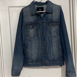U.S. Polo Assn. Jean Jacket Large