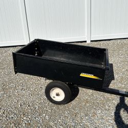 Lawn Tractor Dump Trailer 