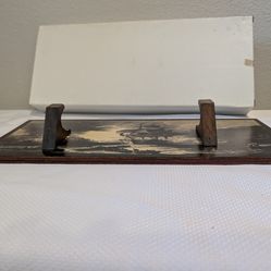 Denix Naval Battle Wall Display with Hooks Used for Mounting a Collectible Pistol