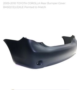 2009/2010Toyota Corolla rear bumper