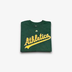 Oakland A’s Athletics Matt Olson jersey tee shirt green men’s large