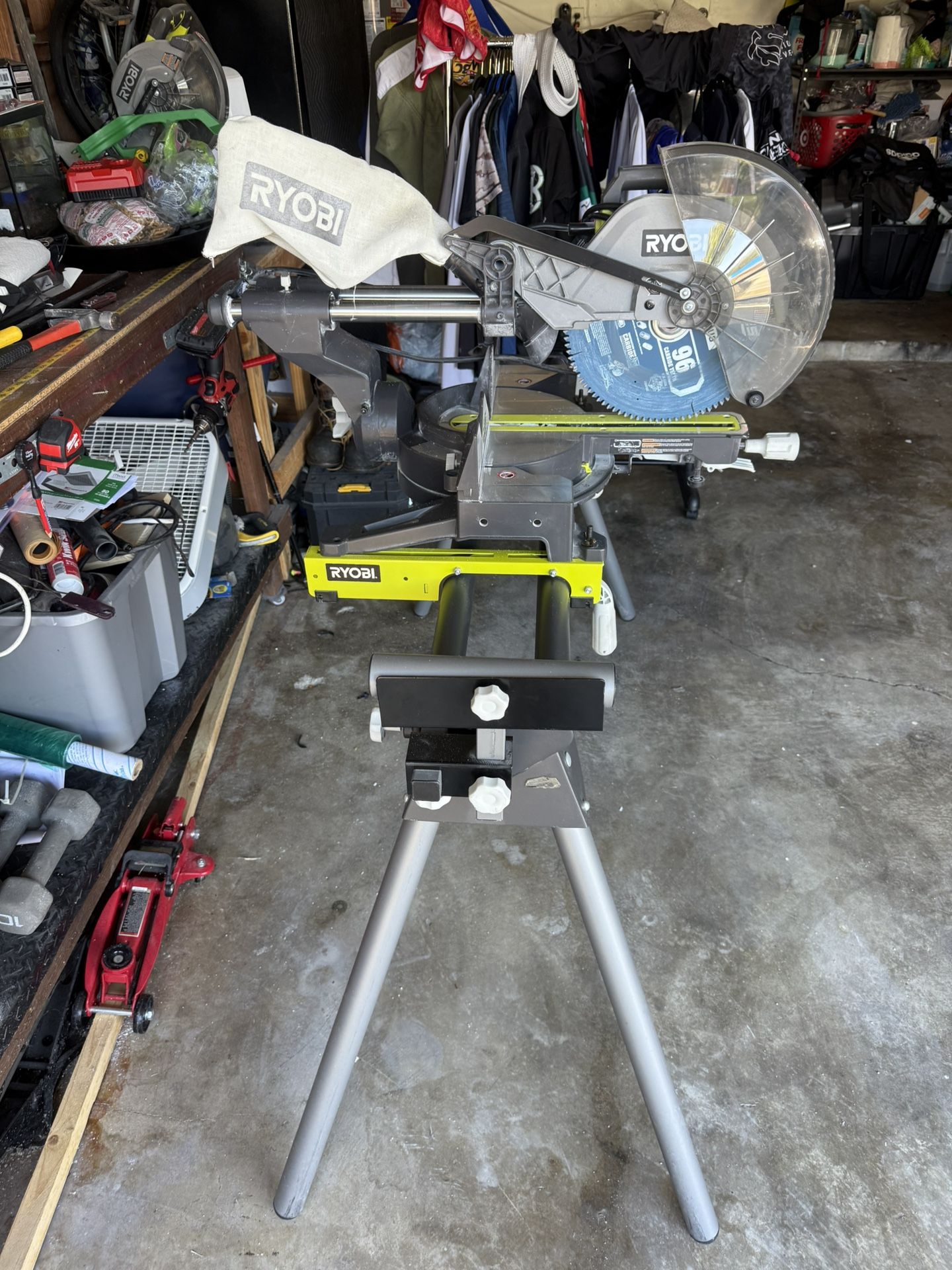 Ryobi Miter 12” Saw With Stand