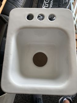 Old small Ceco sink 720