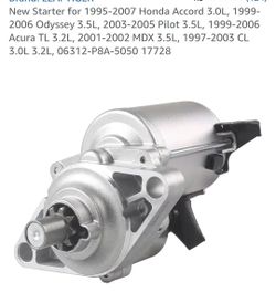 NEW HONDA/ACURA STARTER