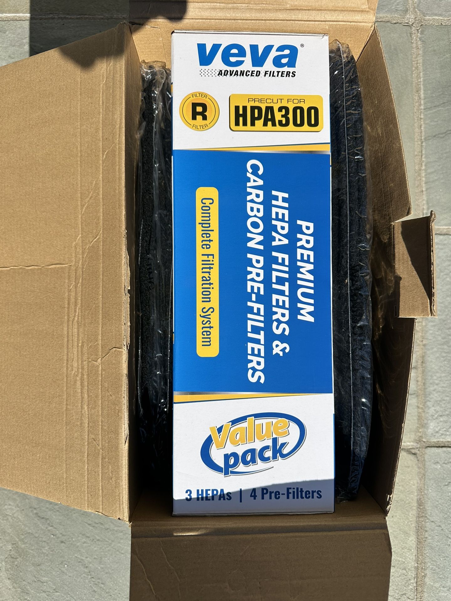 AIR Filter - Box Of New HPA300 HEPA Filters & Pre Filters