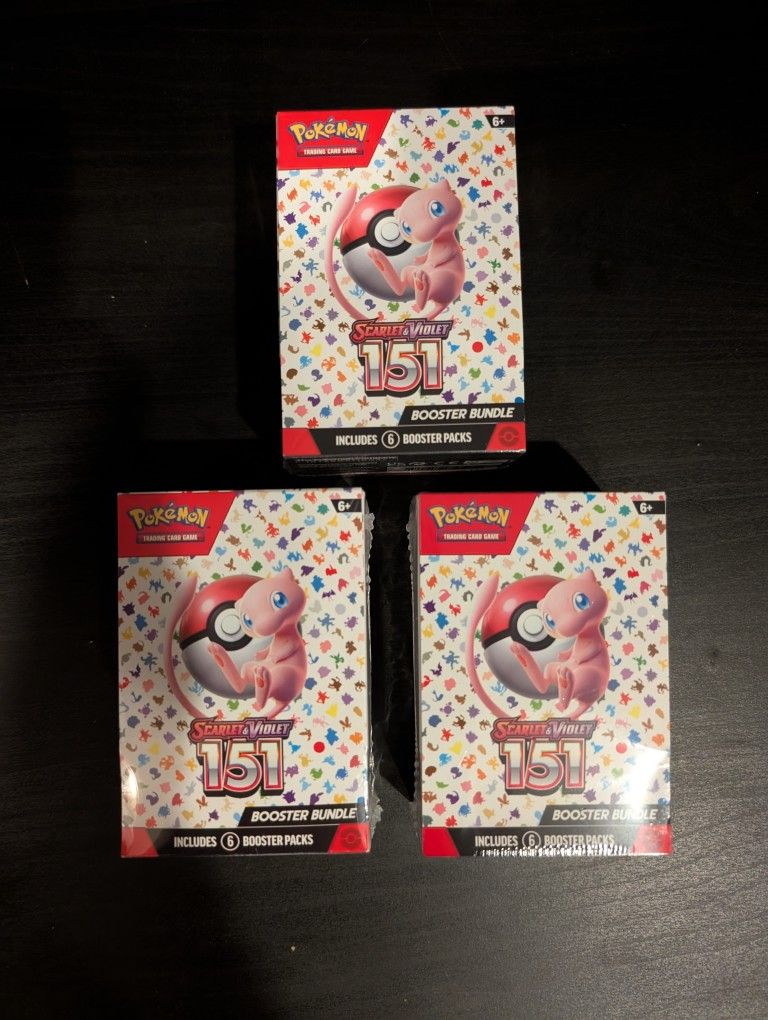 Pokemon Scarlett Violet 151 Booster Bundle