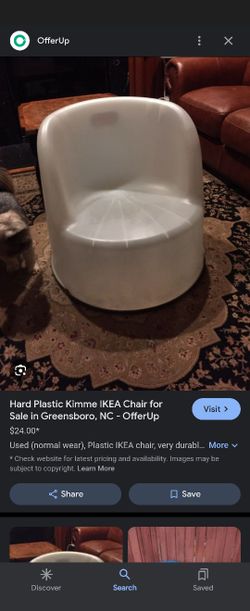 Wanted :Hi Looking For A Ikea Kimme Chair In Blue Or Transparent 