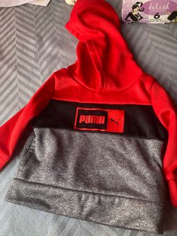 Puma Color Block Pullover Hoodie