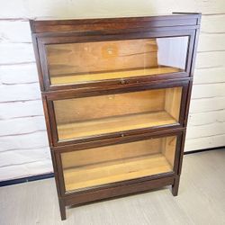 Antique Macey Stacking Barrister Lawyer Bookcase