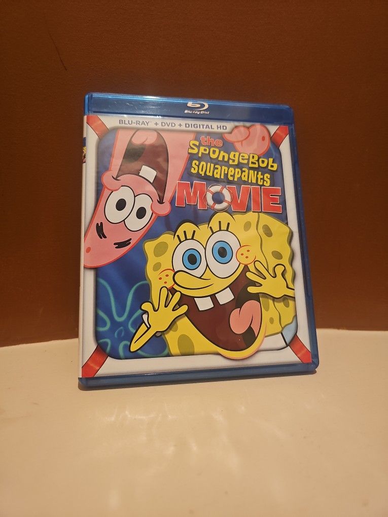 The Spongbob Squarepants Movie - Blu Ray + DVD + Digital Code