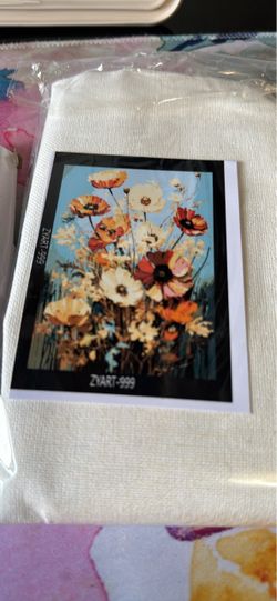 ZYART-999 Paint by Numbers Kit – Wildflowers box 2