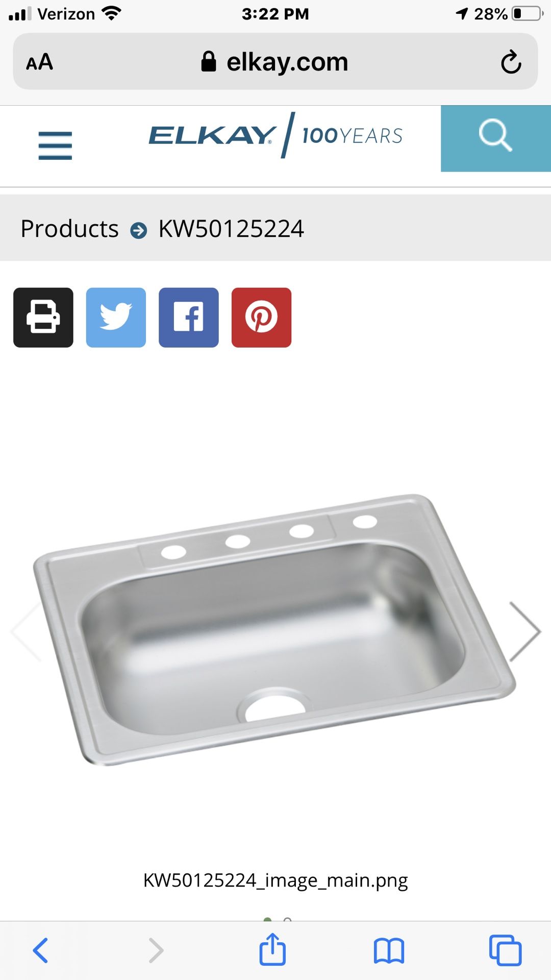 Elkay Kitchen sinks (5 sinks)