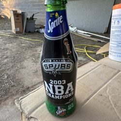 Spurs Sprite Collector Bottles