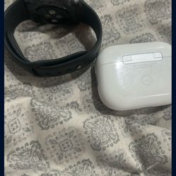 Apple AirPods And Apple Watch 1st Gen 
