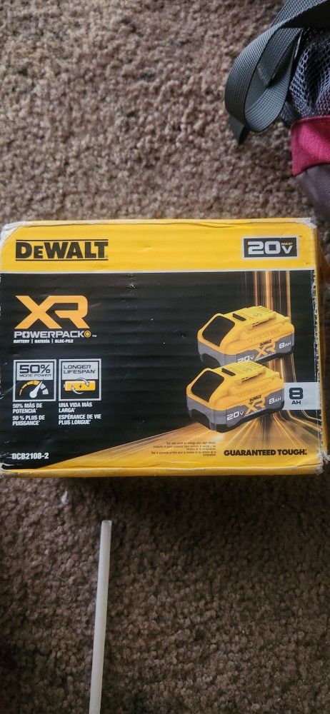 Dewalt 20 Volts Batteries