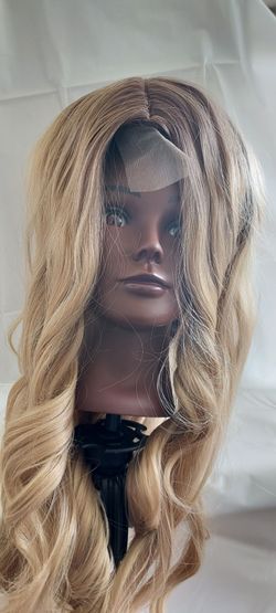 Wavy Blonde Synthetic Wig