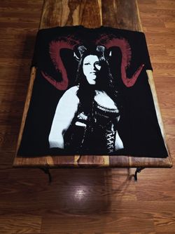 Civil Regime/WWE Stephanie Vaquer Graphic T-Shirt. Size Small Over-sized p