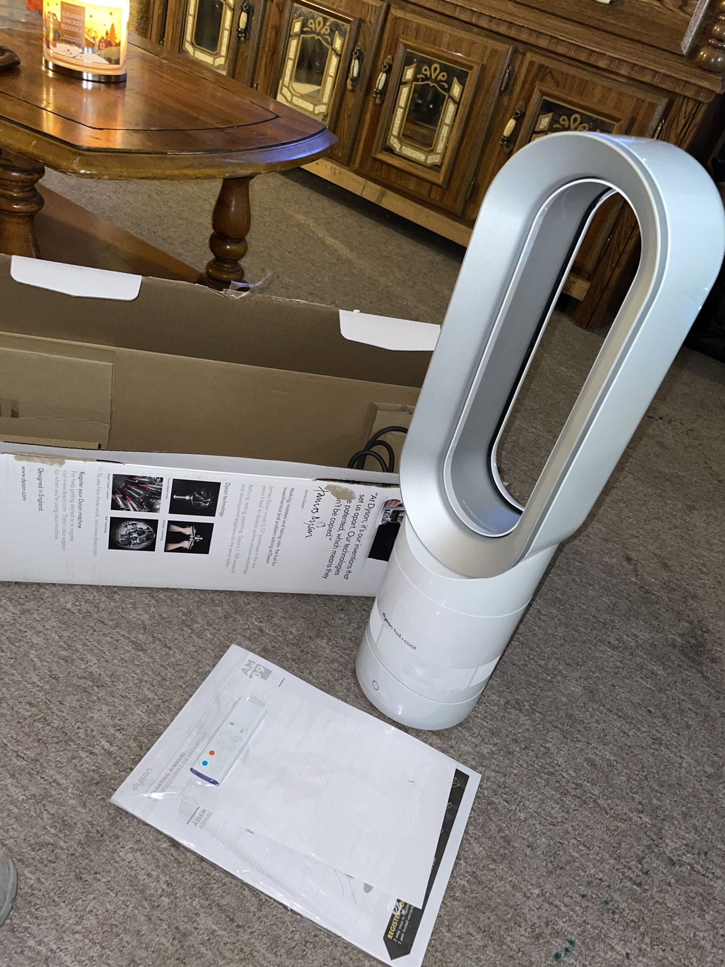 Dyson Hot + Cool No Blade Fan and Heater