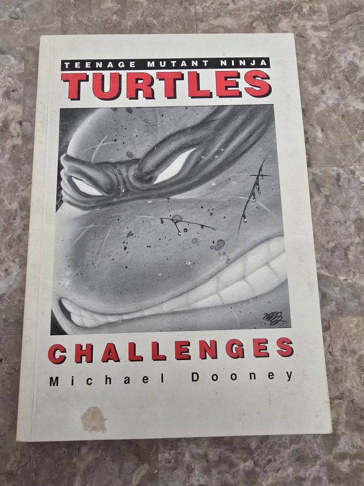 Teenage Mutant Ninja Turtles Challenges - Michael Dooney 1991 Comic Book