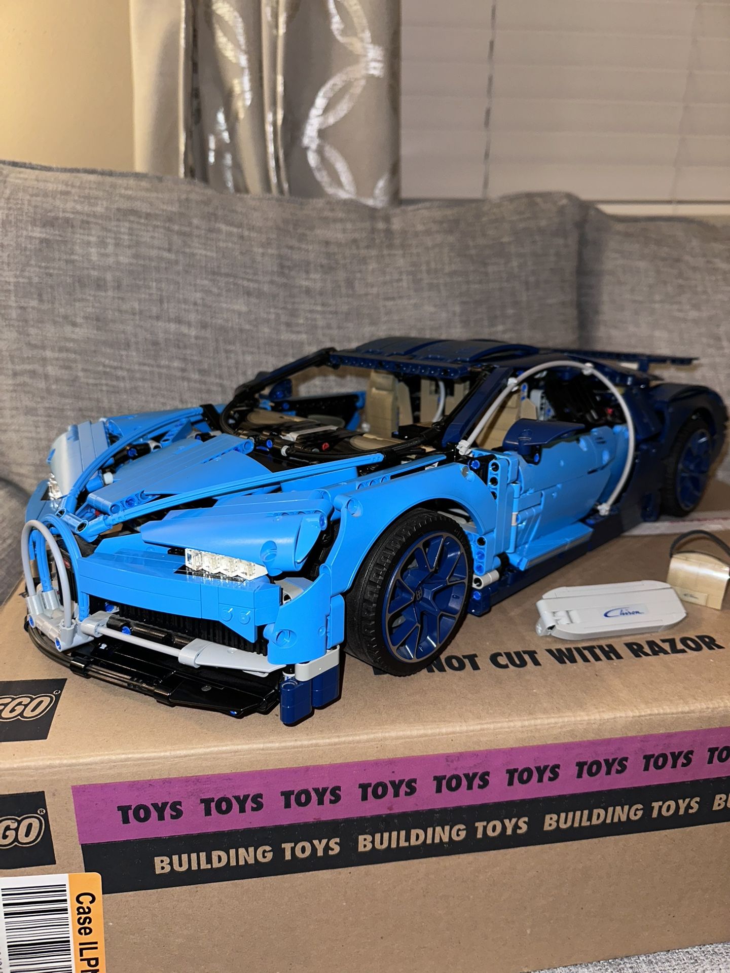 Lego Technic Bugatti Chiron Everything Included