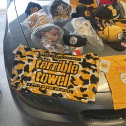 Pittsburgh Steelers Hats All Brand New