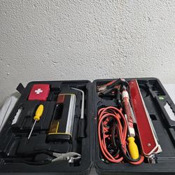 Car Emergency Kit:
🚗💨  Car Emergency Kit - Heavy Duty with Case! 🚨