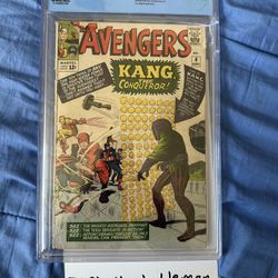 AVENGERS #8 CBCS 2.5 1964 1st Kang the Conqueror 