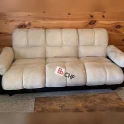 Microfiber adjustable futon sofa & Bed