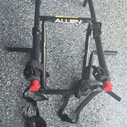 2-Bicycle Spare Tire Mounted Bike Rack Carrier