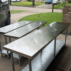 Stainless Tables