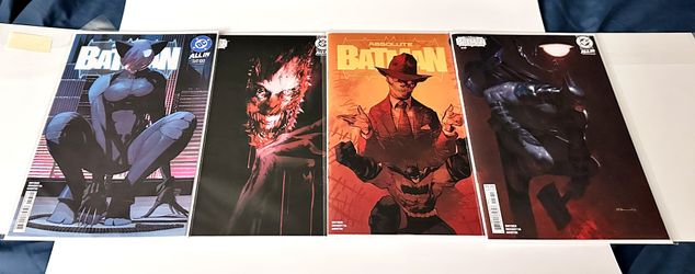 ABSOLUTE BATMAN lot and BATMAN BEYOND #1 (2022)