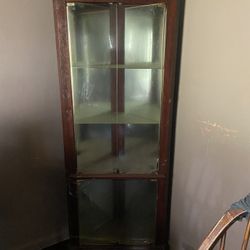 Two China cabinets they are used