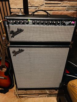 Fender Bassman 500 half stack