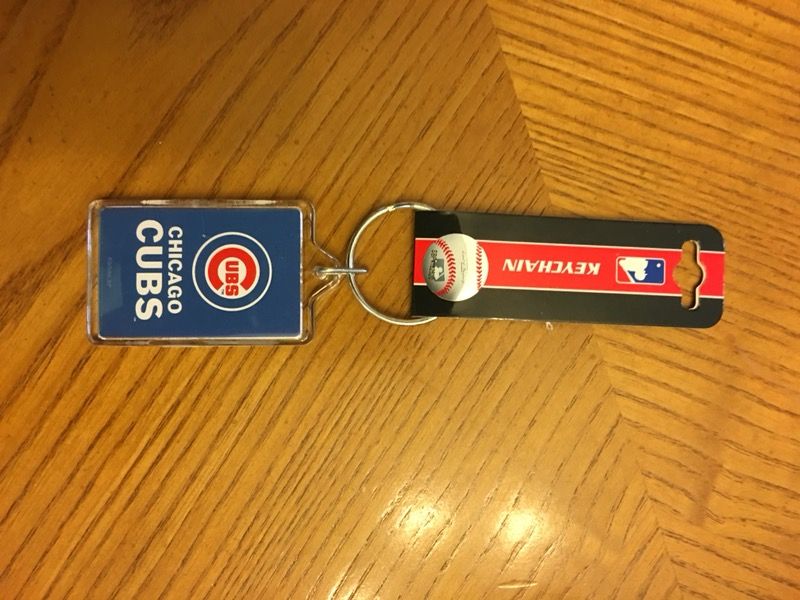 Chicago Cubs keychain