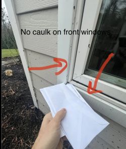 Window Caulking 