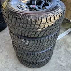 WHEELS AND TIRES FOR TOYOTA CHEVROLET NISSAN AND MORE 265/75R15 