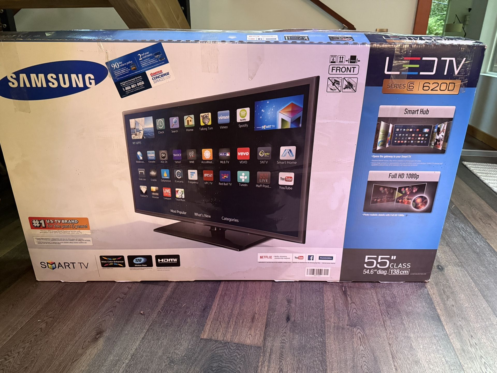 Samsung 55” TV, Series 6