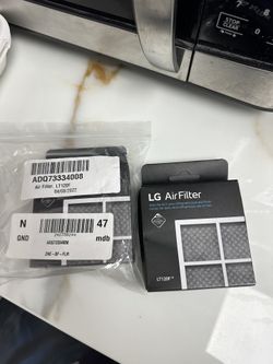 2 LG air filter