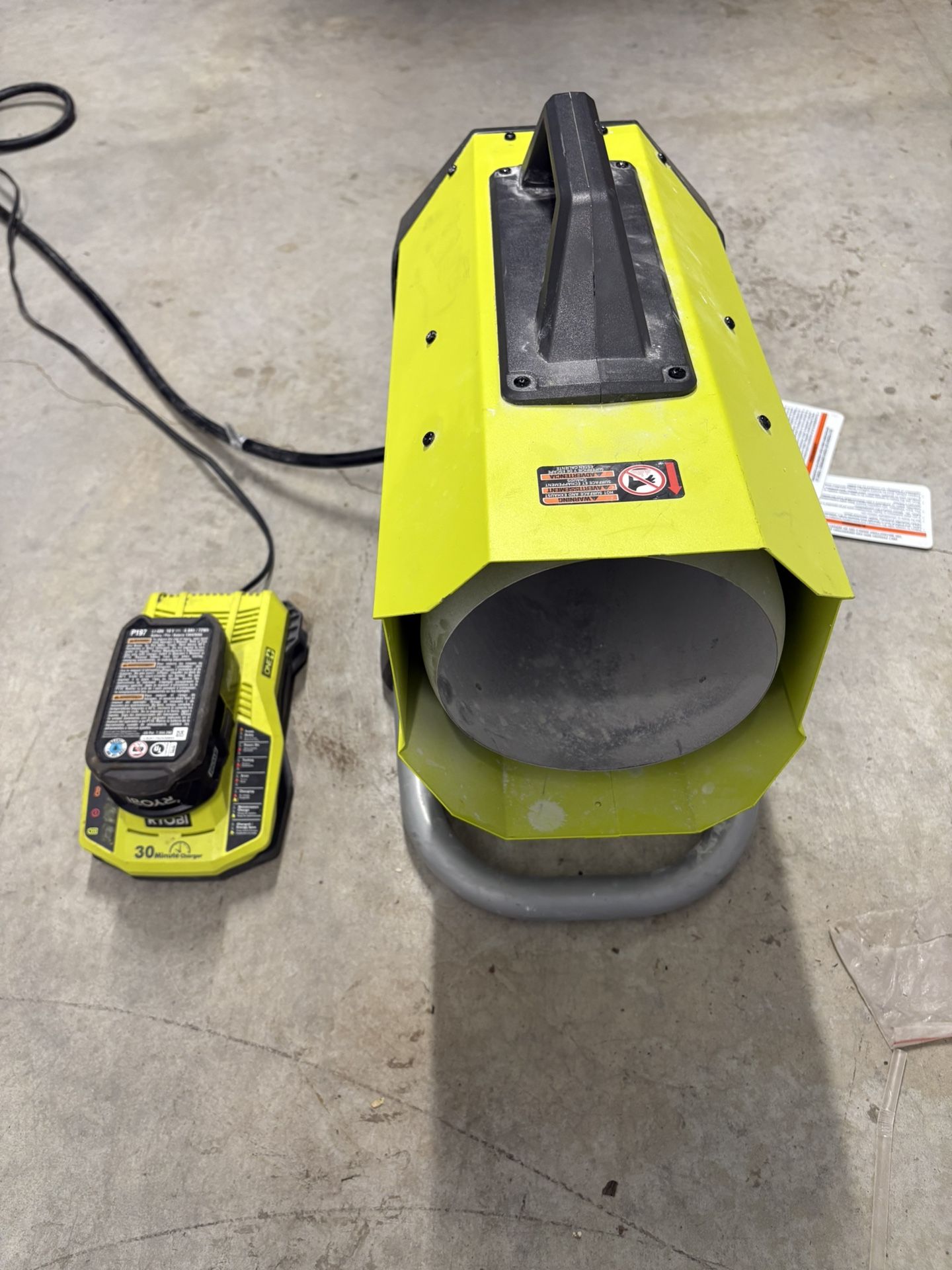 RYOBI Battery & propane