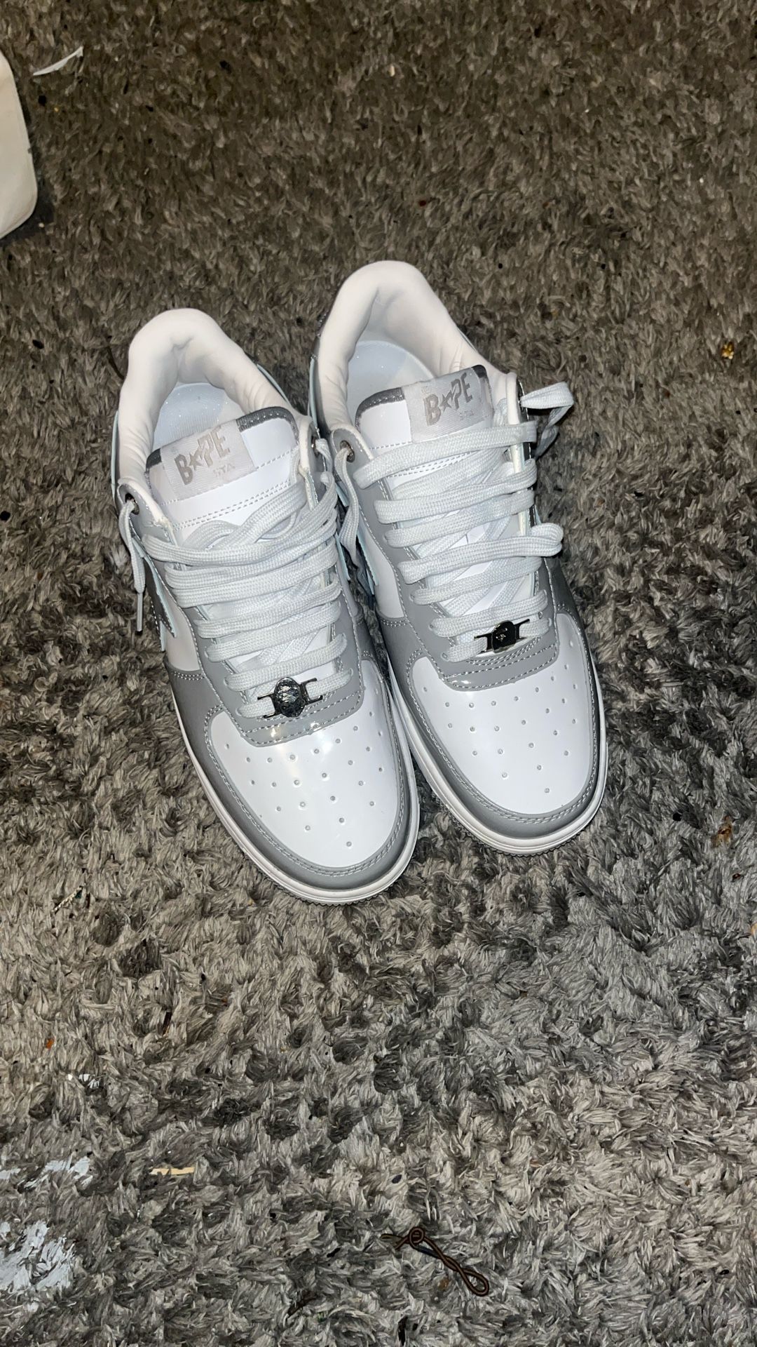Gray Bapesta 