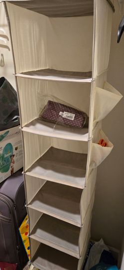 Two hanging organizers