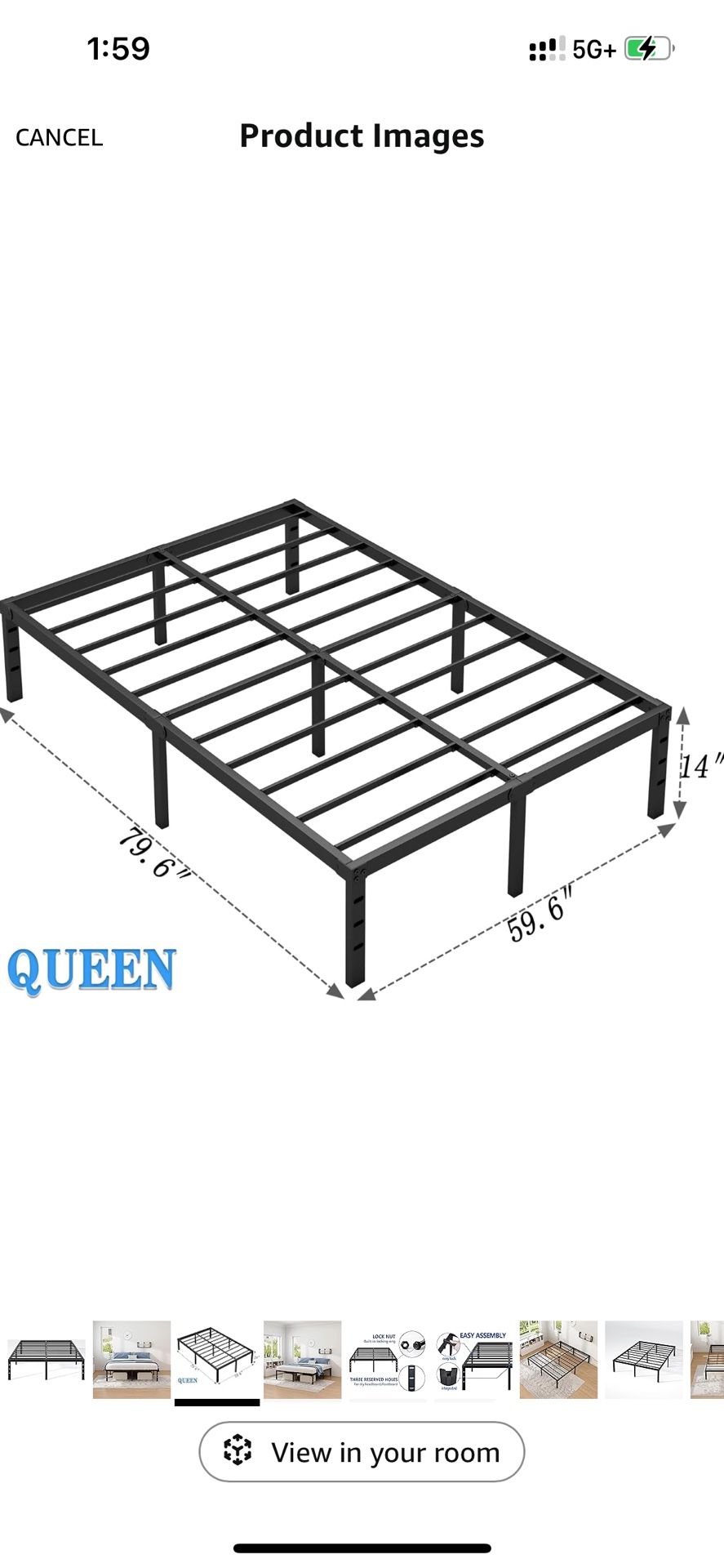 Queen Bed frame