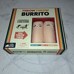 Throw Throw Burrito A Dodgeball Card Game In Excellent New Condition (Is Complete Nothing Missing)