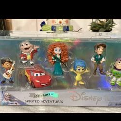NIB 2023 Disney 100 SPIRITED ADVENTURES 9 Figure Celebration Pack