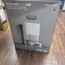 DREAME L10s Ultra Gen 2 Robot Vacuum and Mop, 10,000Pa Suction, MopExtend Tech, All-in-One Base Station, 75 Days Auto-Empty, Mop Self-Washing&Drying, 