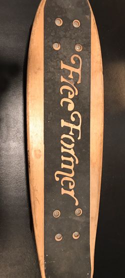 1974 Free Former skateboard.