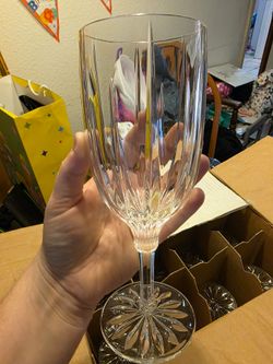 Gorham Crystal Sundance Water Goblet/Wine Glass