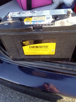 Alliance Parts Starting Battery