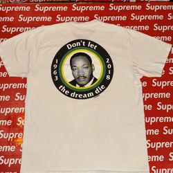 Supreme S/S 18 MLK Dream Tee -Large 